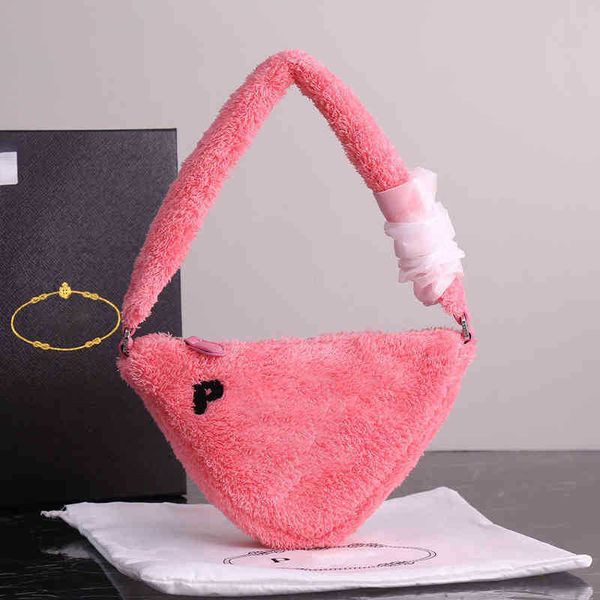 

pbag triangle shopping bags totes prabag the tote bag corduroy designer women winter underarm bag shoulders-bag crossbody fashion handbag la