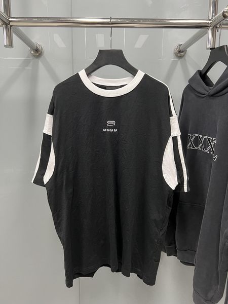

mens t shirt polos designer for men women cotton t-shirt round neck spring summer high loose trend short sleeve male clothings plus size xs-, White;black