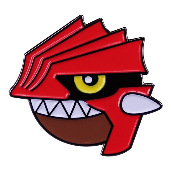 

groudon enamel pin badge brooch jewelry, Blue