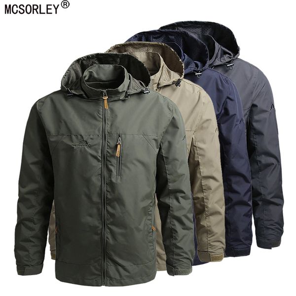 

mens jackets windbreaker military field outerwear winter autumn waterproof flight pilot coat hoodie hunting army clothes 230222, Black;brown