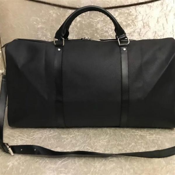 

s men duffle bag women bags hand luggage travel bag men's pu leather handbags large totes 55cm258e