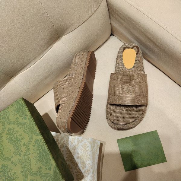 

2023 spring and summer new style embroidered high-line slippers european and american super trend slippers for women, Black