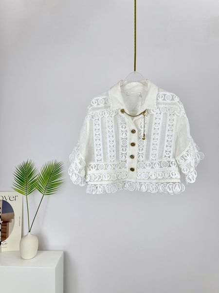 

women's blouses & shirtsaustralian designer designed a new nautical style jacket for spring and summer 2023, White