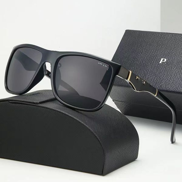 

luxury sunglasses polaroid lens designer brand men's and women's summer beach sun visor fashion trend retro, White;black