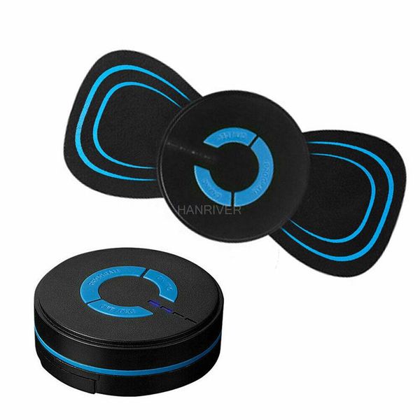 

portable modes electric cervical spine mini massage patch vibration muscle relaxation shoulder neck massager