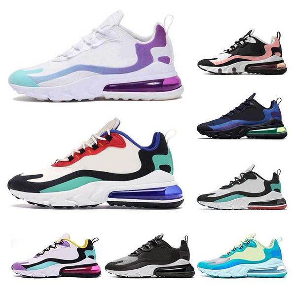 

new arrivel 2020 react men running shoes bleached coralgradient colorway sug8r triple balck bauhaus optical sports sneakers s209r