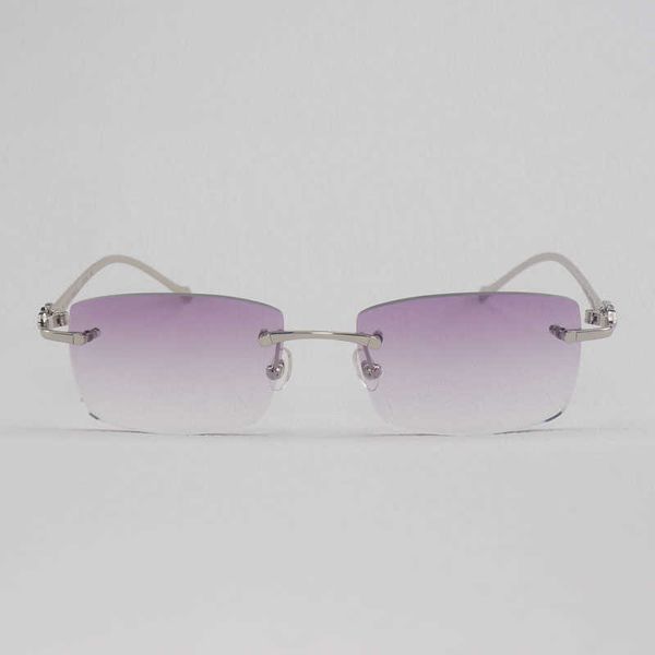 

vintage rimless sunglasses leopard retro shades men goggles for driving clear glasses frame reading eyewear 166 new fashion factory sun glas, White;black