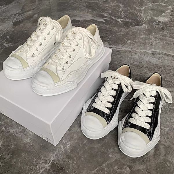 

dress shoes dissolution mmy thick bottom sneaker mihara trend couples shoes japanese platform women shoes men tennis shoes canvas student 23, Black