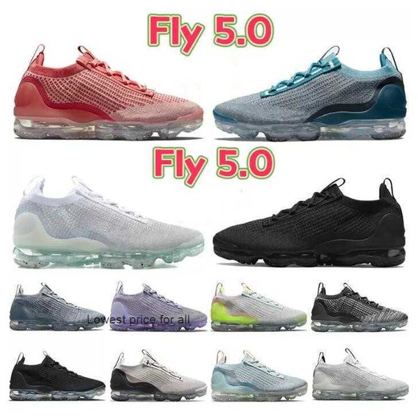 

2022 aqua fly 5.0 knit men running shoes knit chilly blue light pastel hyper royal vapores fk bone beige grey oatmeal neon day to night pure