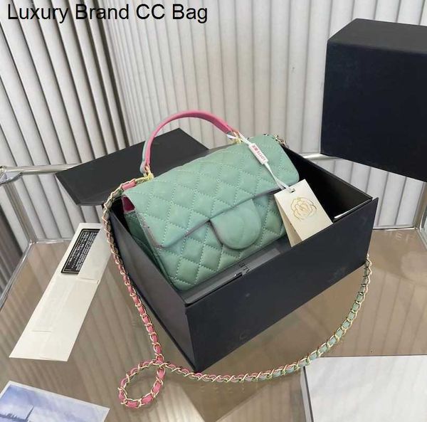 

cc shoulder bags woman handbag designer bag leather shoulder bag black leather crossbody bag small shoulder bag classic french handle caviar