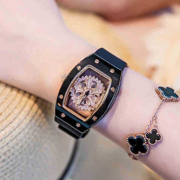 

fashion milles luxury barrel mens mechanics wine watch luck richa r womens domineering ue2d, Black;brown
