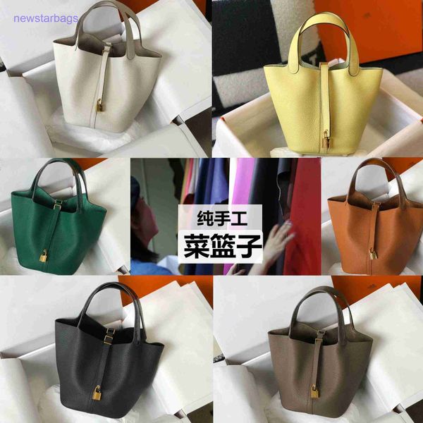 

designer herme picotin lock bags for sale 2023 new aged women's bag oxhorn round cake one-shoulder cross-body tiger head bacchus saddle