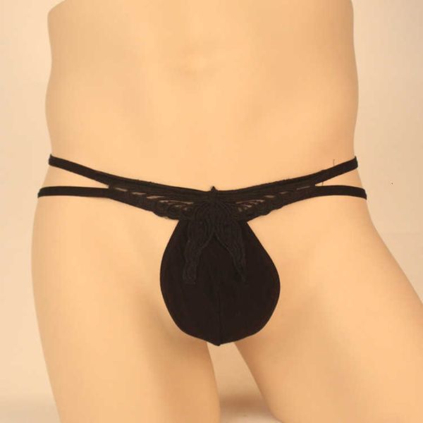 

underwear thong erotic underwear men's erotic baggy m005, Black;brown
