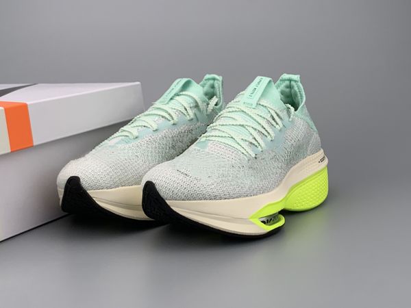 

2023 latest road racing running shoes zoom alpha next% 2 purple volt mint outdoor sports shoes for men women withl boxes