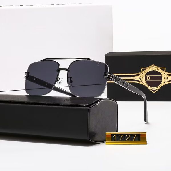 

2023 new fashion frameless square sunglasses fashion trend sunglasses sun-shading and sunscreen beach glasses, White;black
