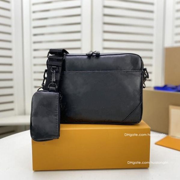 

fashion designer men bag purse shoulder bag handbag three in one with patterns flowers letters wholesale discount