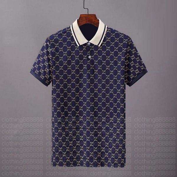 

2023 mens stylist polo shirts luxury italy men clothes short sleeve fashion casual men's summer t shirt many colors are available size, White;black