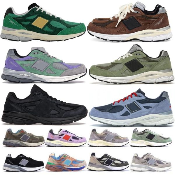 

990v3 miusa ycmc running shoes 990v2 miusa teddy santis sea salt trainer sneakers with box