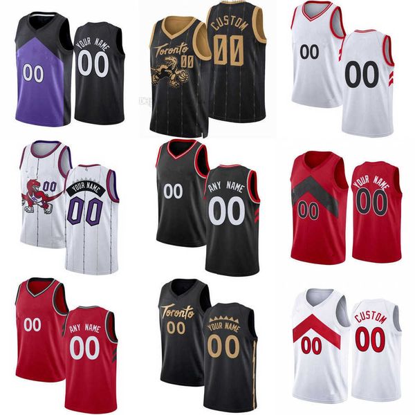 

mens womens youth toronto''raptores 19 jakob poeltl pascal 43 siakam 23 fred vanvleet 11 joe wieskamp 33 gary trent jr. basketball, Black;red