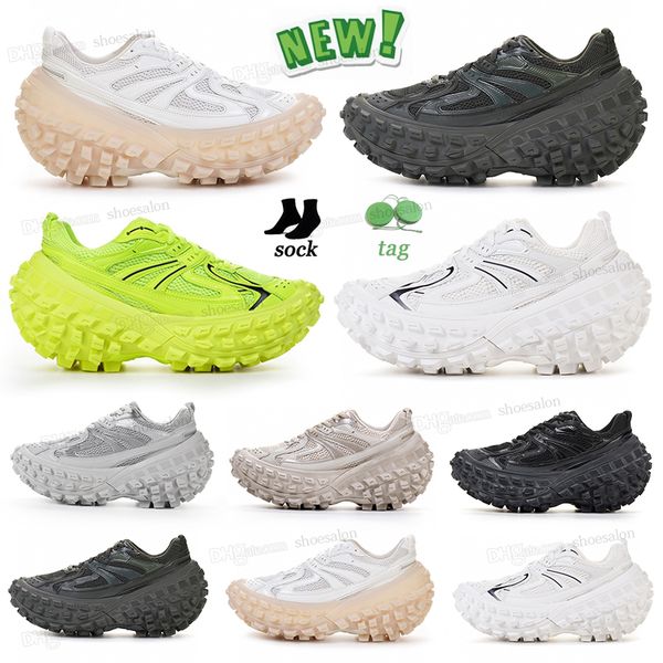 

designer defender sneaker men women casual shoes rubber platform tire shoe sneakers beige black khaki army green stars loves mens dad shoes