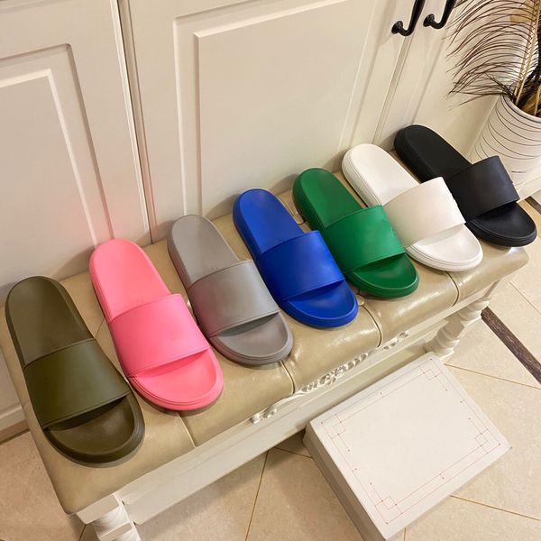 

2023 designer slippers for mens women rubber pool slide graffiti black white dazzle green ladies lovers summer casual beach shoes dhgate foo