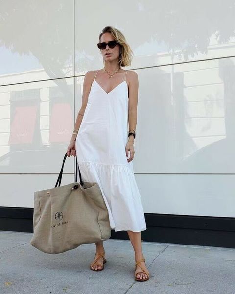 

shopping bag canvas bag letter printed large capacity single shoulder or handbag 230223