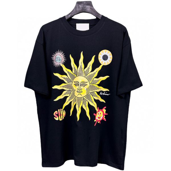

men's plus tees polos round t-shirt plus size neck embroidered and printed polar style summer wear with street pure cotton 11d, Black;brown