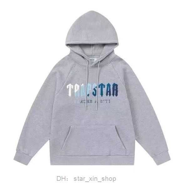 

men's hoodies sweatshirts tracksuits casual embroidered men women hoodie trapstar london shooters hooded tracksuit designer 19 0x9k, Black