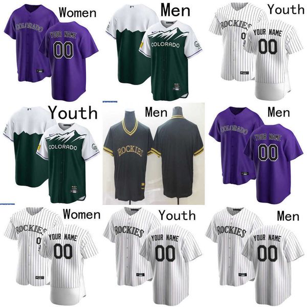 

baseball jersey 2022 city men women youth colorado 11 jose iglesias 35 elias diaz 2 yonathan daza 22 sam hilliard 23 kris bryant 27 trevor s, Blue;black