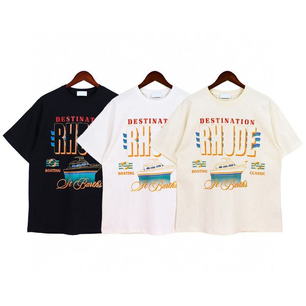 

Round Tees Polos Mens Plus Neck embroidered and printed Polar style Daily War with Street Pure cotton I