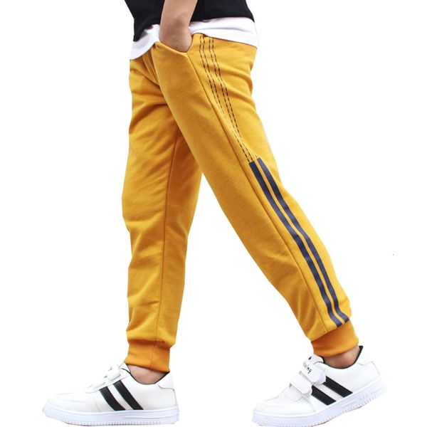 

trousers boys clothes spring autumn sports pants side line printing korean version in older childr students fashion clothing 230223, Blue