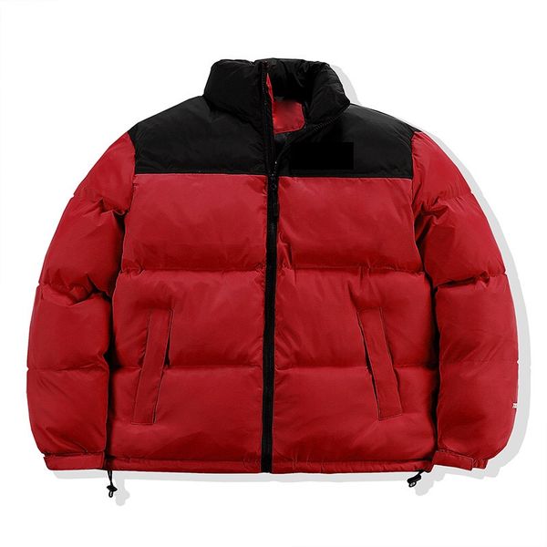 

designers winter mens designer north parka jackets men coat jacket parkas long sleeve zipper thick overcoat couples windbreakers face, Black