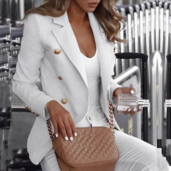 

women's suits blazers blazer suit 230223, White;black