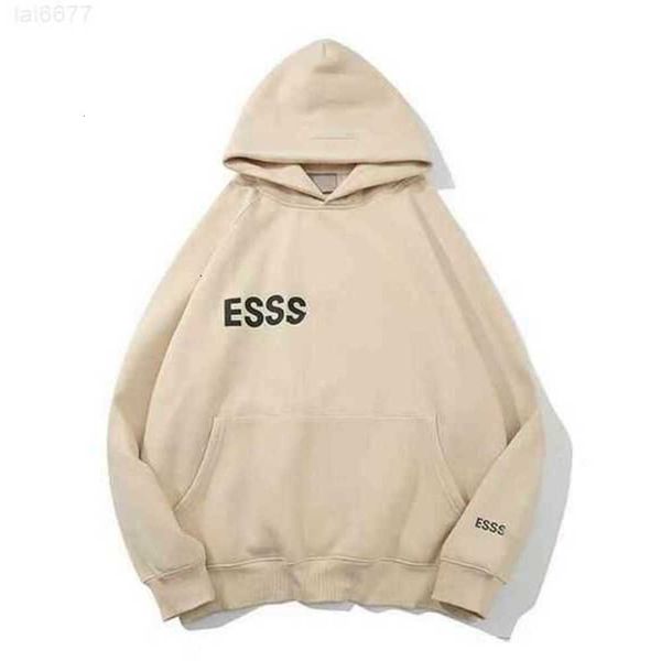 

q13j winter essentials designer mens hoodies fears loose of pullover god hoody sweatshirts long sleeve hooded jumper womensb7kxb7kx, Black