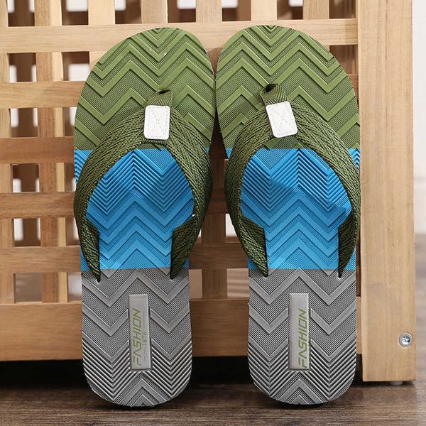

slippers dome cameras summer slippers men flip flops beach sandals non-slip casual flat shoes slippers indoor house shoes for men outdoor sl, Black