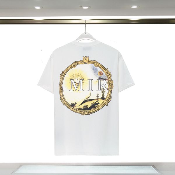 

2023 fashion america hip hop streetwear stylist t-shirts men women designer clothing cotton tshirt man casual tees crew neck, White;black