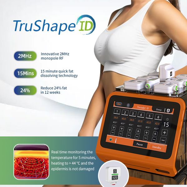 

trusculpt id 3d flex monopolar rf body contouring body sculpting 2mhz cellulite treatment fat reduction trusculpt