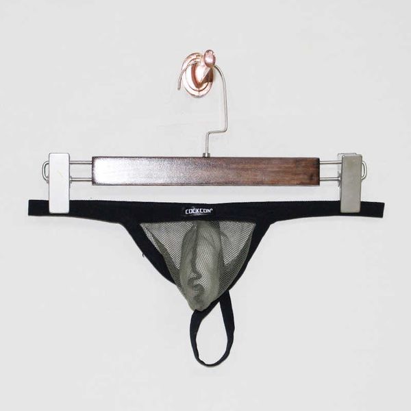 

underwear thong men's underwear breathable fun men's sexy, Black;brown