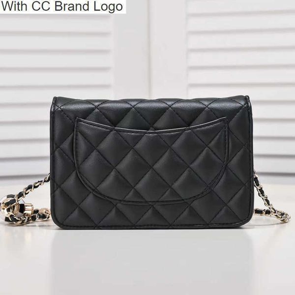

cc shoulder bags new r women's bag luxury shoulder classic fashion woc wealth wrap leather wallet caviar crossbody bag messenger chain