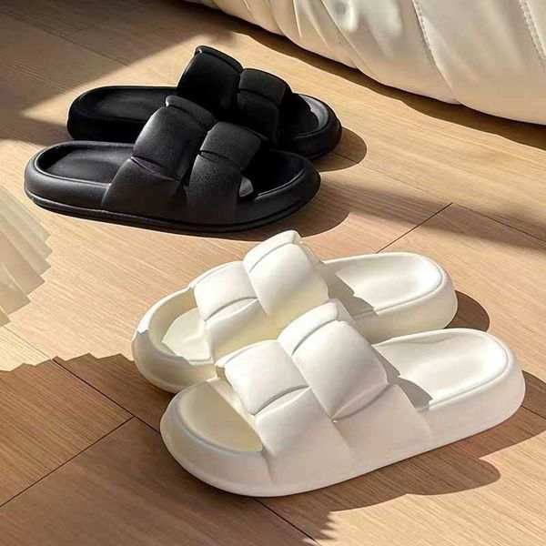

slippers dome cameras fashion designer slipper male flip flops summer casual home indoor bathroom couple mens beach sandals shoes woman slip, Black