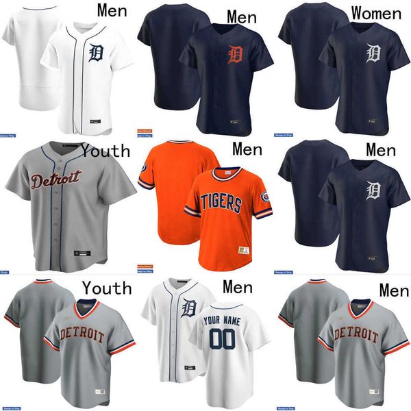 

baseball jerseys men women youth detroit 20 spencer torkelson 17 austin meadows 15 tucker barnhart 30 harold castro 23 kirk gibson 3 alan tr, Blue;black