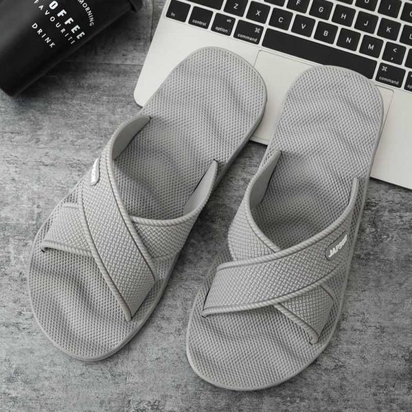 

slippers dome cameras coslony slides men summer gray home slippers men indoor shoes slide slipper sleepers bathroom house bath room shower s, Black