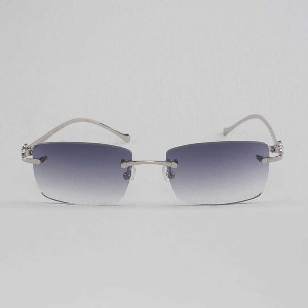 

vintage leopard rimless sunglasses oval sun glasses metal frame shades men for summer outdoor clear reading 166 new fashion factory sun glas, White;black