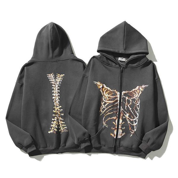 

2023 men's and women's hoodies fashion western european brand designer represne repeat break the trend loose high street hip hop c, Black