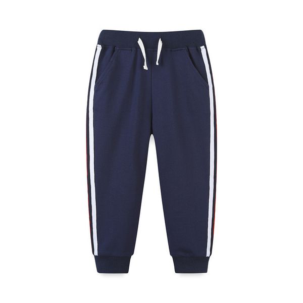 

trousers jumping meters arrival children's sweatpants for autumn spring kids drawstring with pockets boys girls sport pants 230223, Blue