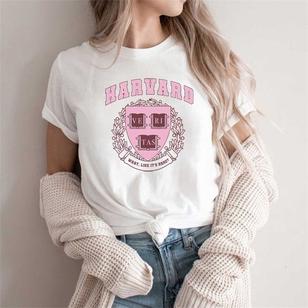 

women's t shirt legally blonde tee what like it's hard funny university collage t shirt tv show inspired kawaii graphic harajuku 2, White
