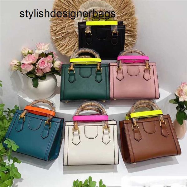 

totes designer bamboo handbag for women brand bag with handles pu leather fashion shoulder bags handbags 0223v23