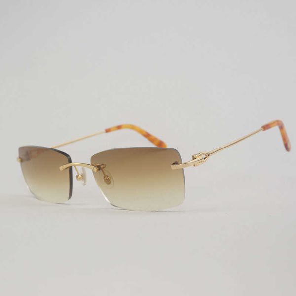

luxury rimless clear glasses frame men square eyeglasses for reading for beaching driving new fashion factory sun glasses 70%off, White;black