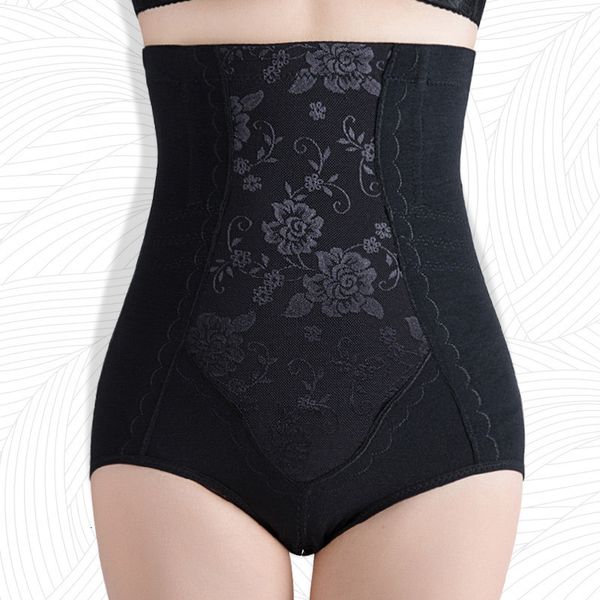 

women's shapers postpartum belly in corset shapewear high waist plus size tummy control panties underwear women body shaping pants shap, Black;white