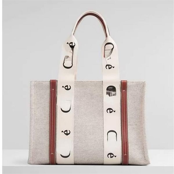 

shoulder bags letter print stripe evening bags large capacity tote canvas female japanese casual handbag shopping bag302p